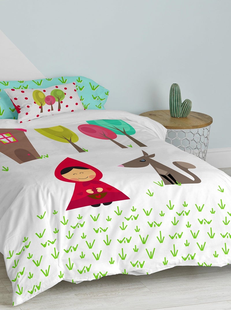 Set copripiumino 2 pezzi Grandma "Happyfriday" Bianco - Kiabi