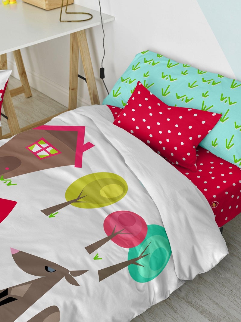 Set copripiumino 2 pezzi Grandma "Happyfriday" Bianco - Kiabi