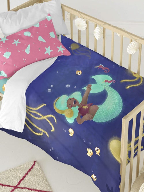 Set copripiumino 2 pezzi Happy mermaid "Happyfriday" - Kiabi
