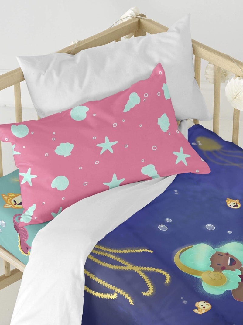 Set copripiumino 2 pezzi Happy mermaid "Happyfriday" Multicolore - Kiabi