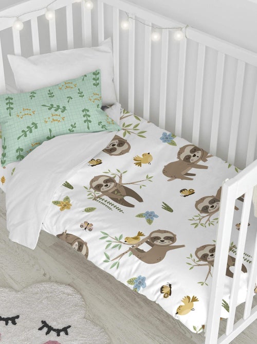 Set copripiumino 2 pezzi Happy sloth "Happyfriday" - Kiabi