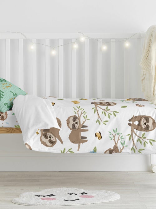Set copripiumino 2 pezzi Happy sloth "Happyfriday" - Kiabi