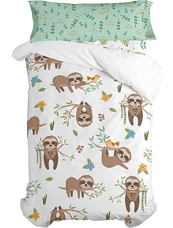 Set copripiumino 2 pezzi Happy sloth "Happyfriday