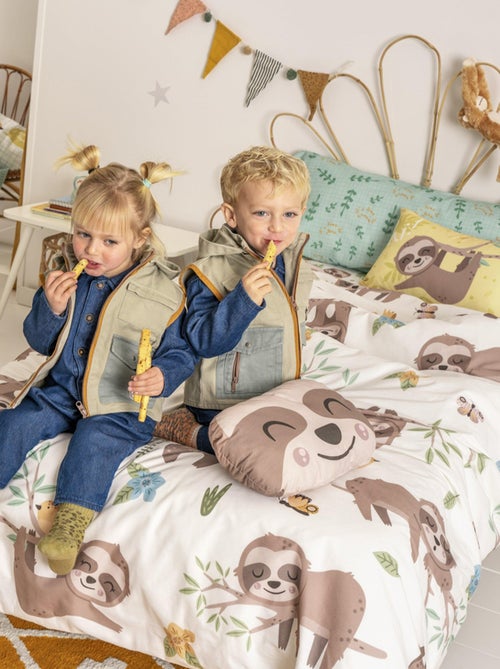 Set copripiumino 2 pezzi Happy sloth "Happyfriday" - Kiabi