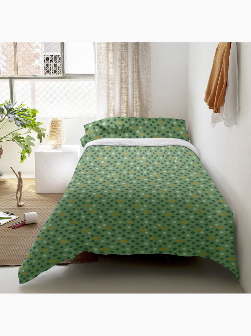 Set copripiumino 2 pezzi Happydino (D) "Happyfriday" Multicolore - Kiabi