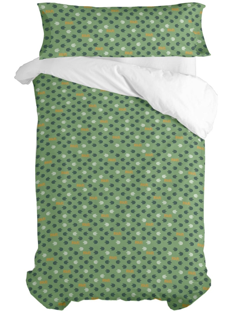 Set copripiumino 2 pezzi Happydino (D) "Happyfriday" Multicolore - Kiabi