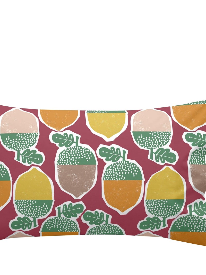 Set copripiumino 2 pezzi Harvestwood "Happyfriday" Bianco Giallo - Kiabi