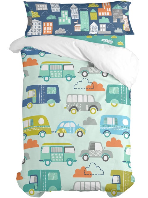 Set copripiumino 2 pezzi Holidays "Happyfriday" - Kiabi Set copripiumino 2 pezzi Holidays "Happyfriday" - Kiabi