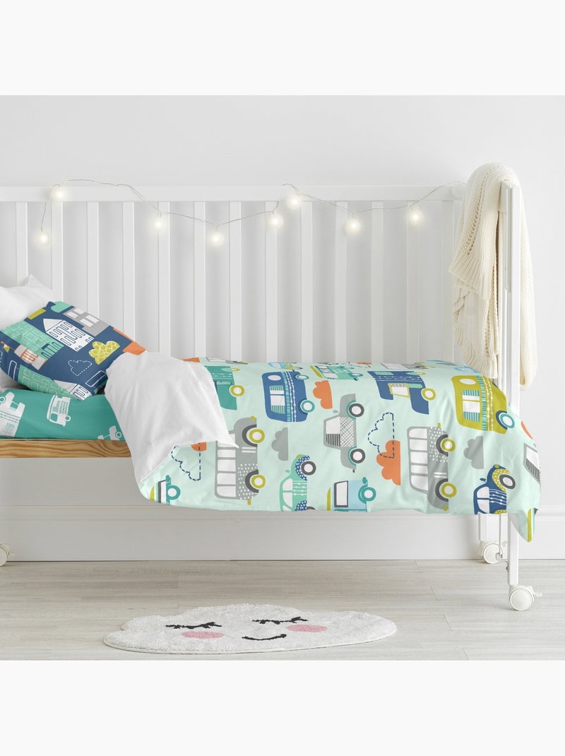 Set copripiumino 2 pezzi Holidays "Happyfriday" Multicolore - Kiabi