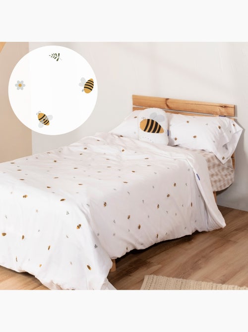 Set copripiumino 2 pezzi Honey "Happyfriday" - Kiabi Set copripiumino 2 pezzi Honey "Happyfriday" - Kiabi