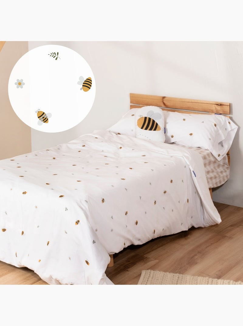 Set copripiumino 2 pezzi Honey "Happyfriday" Multicolore - Kiabi
