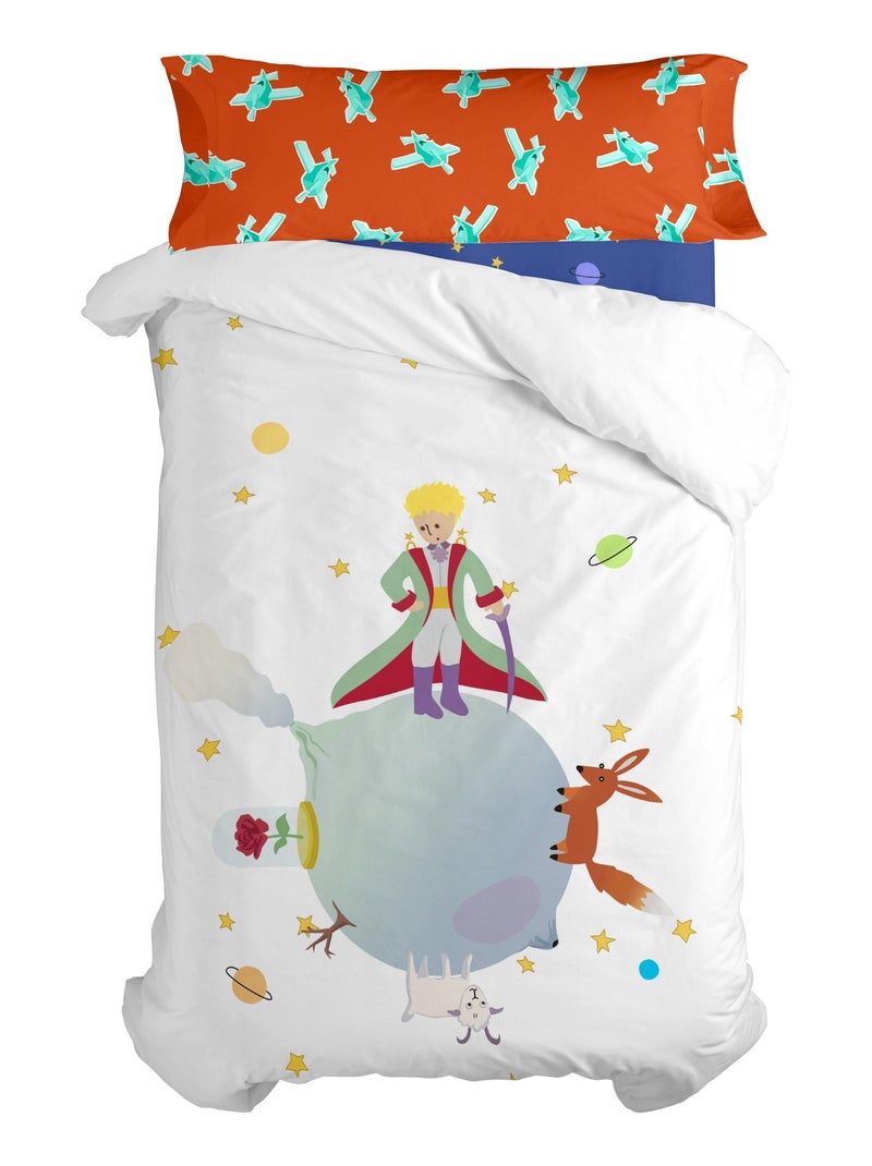 Set copripiumino 2 pezzi Le petit prince "Happyfriday" Bianco - Kiabi