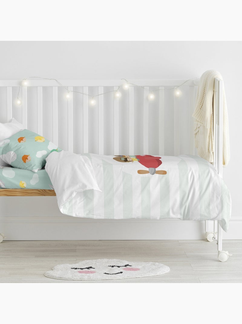 Set copripiumino 2 pezzi Learning to fly "Happyfriday" Multicolore - Kiabi