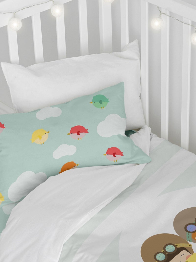 Set copripiumino 2 pezzi Learning to fly "Happyfriday" Multicolore - Kiabi