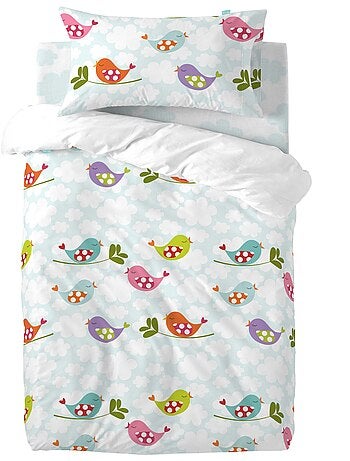 Set copripiumino 2 pezzi Little birds "Happyfriday