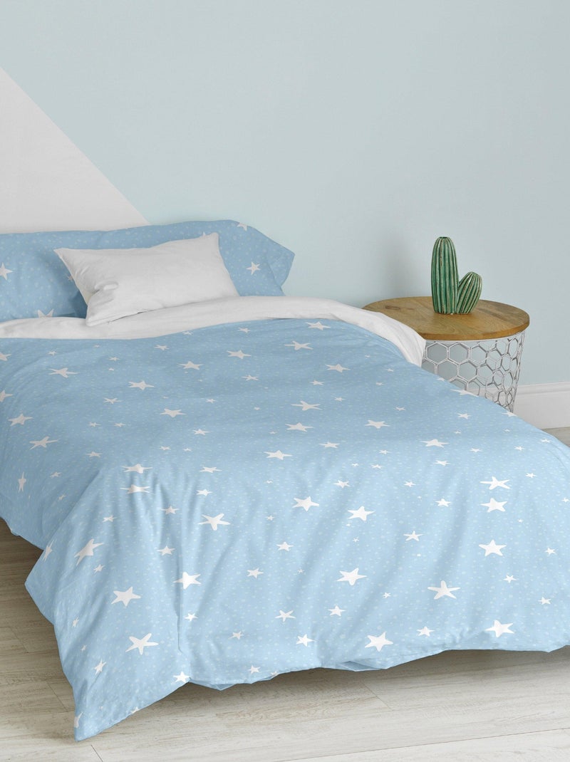 Set copripiumino 2 pezzi Little star "Happyfriday" Blu - Kiabi