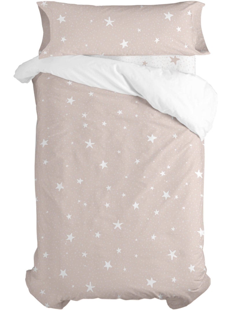 Set copripiumino 2 pezzi Little star "Happyfriday" Rosa - Kiabi
