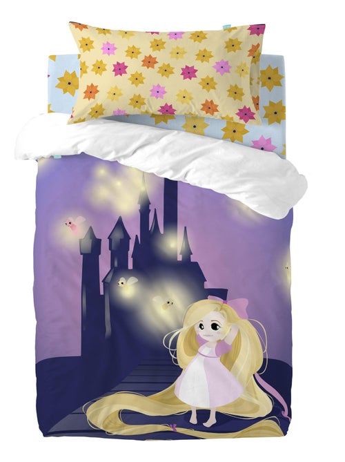 Set copripiumino 2 pezzi Long braid "Happyfriday" - Kiabi