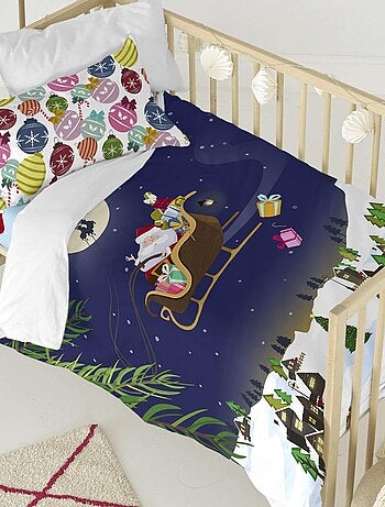 Set copripiumino 2 pezzi Merry christmas "Happyfriday