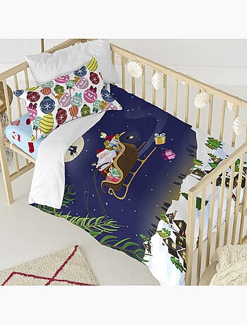 Set copripiumino 2 pezzi Merry christmas "Happyfriday