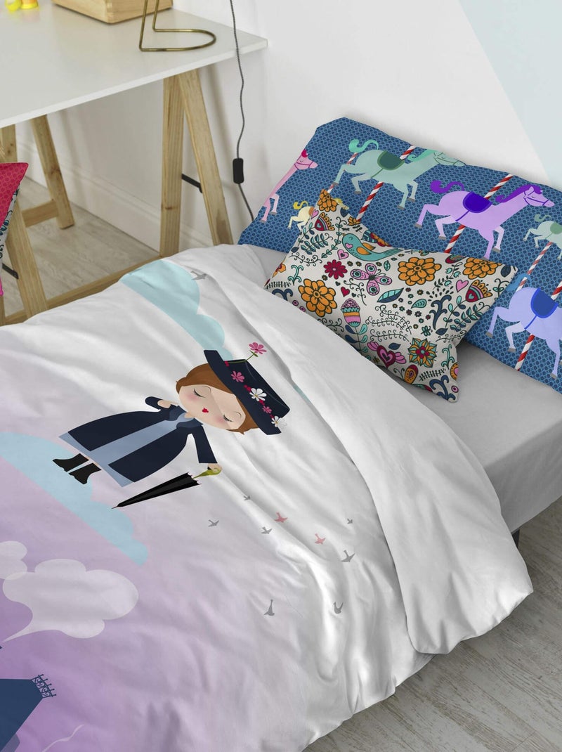 Set copripiumino 2 pezzi Nanny "Happyfriday" Bianco - Kiabi