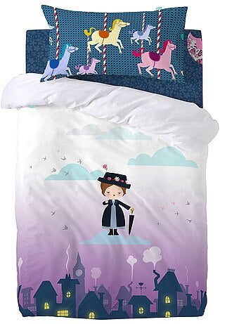 Set copripiumino 2 pezzi nanny "happyfriday
