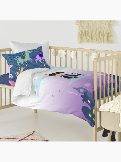 Set copripiumino 2 pezzi Nanny "Happyfriday" - Kiabi Set copripiumino 2 pezzi Nanny "Happyfriday" - Kiabi