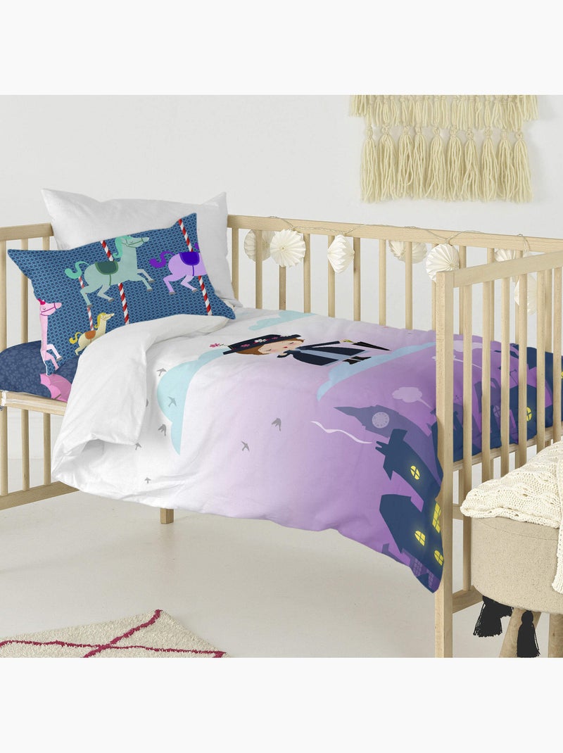 Set copripiumino 2 pezzi Nanny "Happyfriday" Multicolore - Kiabi