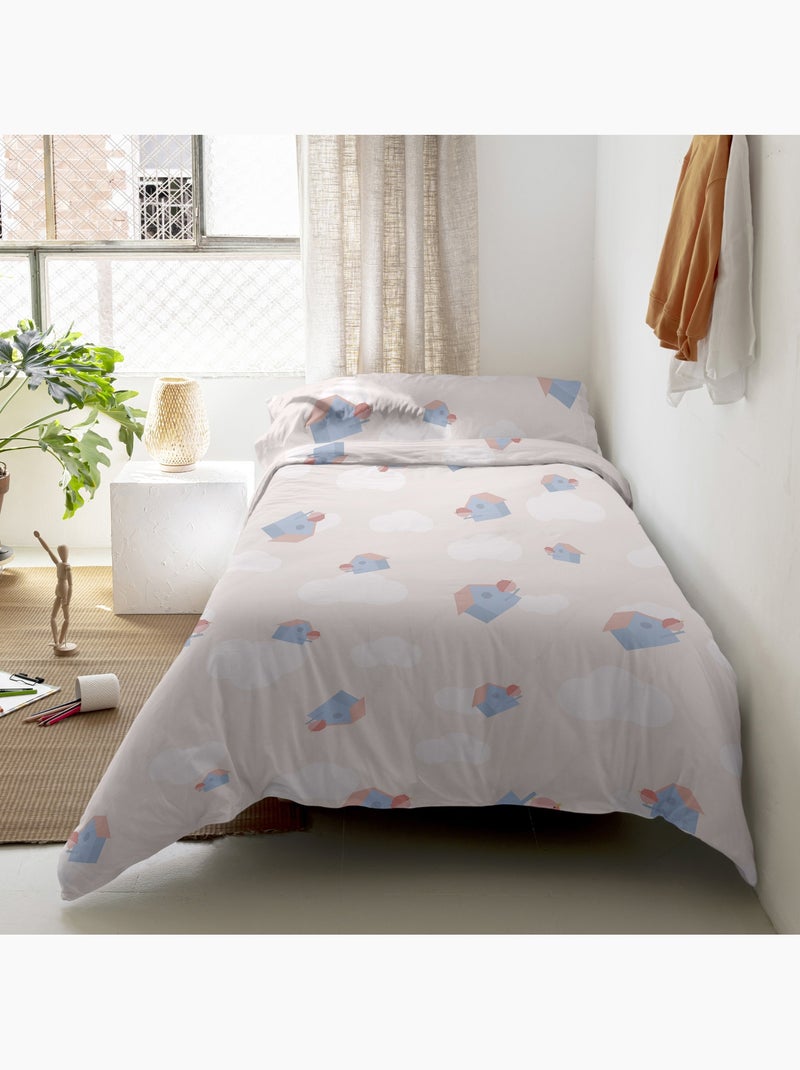 Set copripiumino 2 pezzi Neighbourhood 3 "Happyfriday" Multicolore - Kiabi