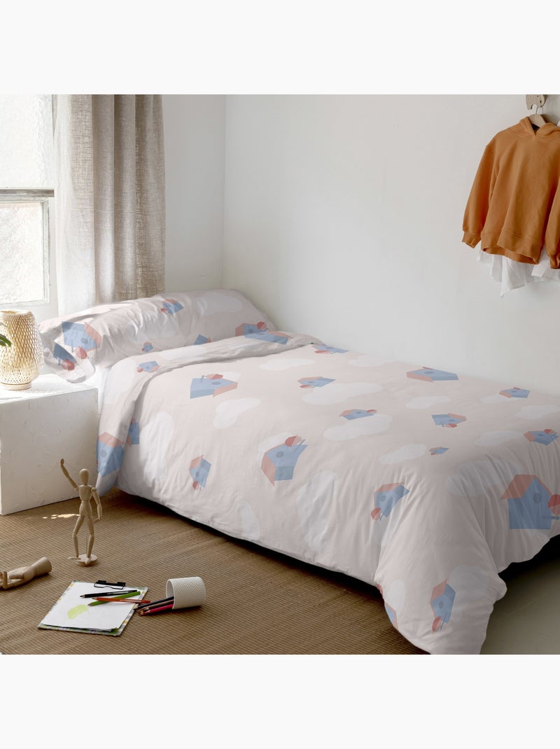 Set copripiumino 2 pezzi Neighbourhood 3 "Happyfriday" Multicolore - Kiabi