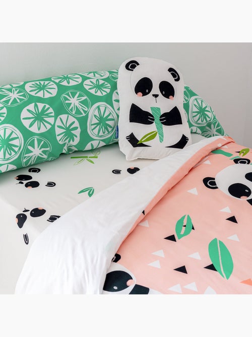 Set copripiumino 2 pezzi Panda garden "Happyfriday" - Kiabi