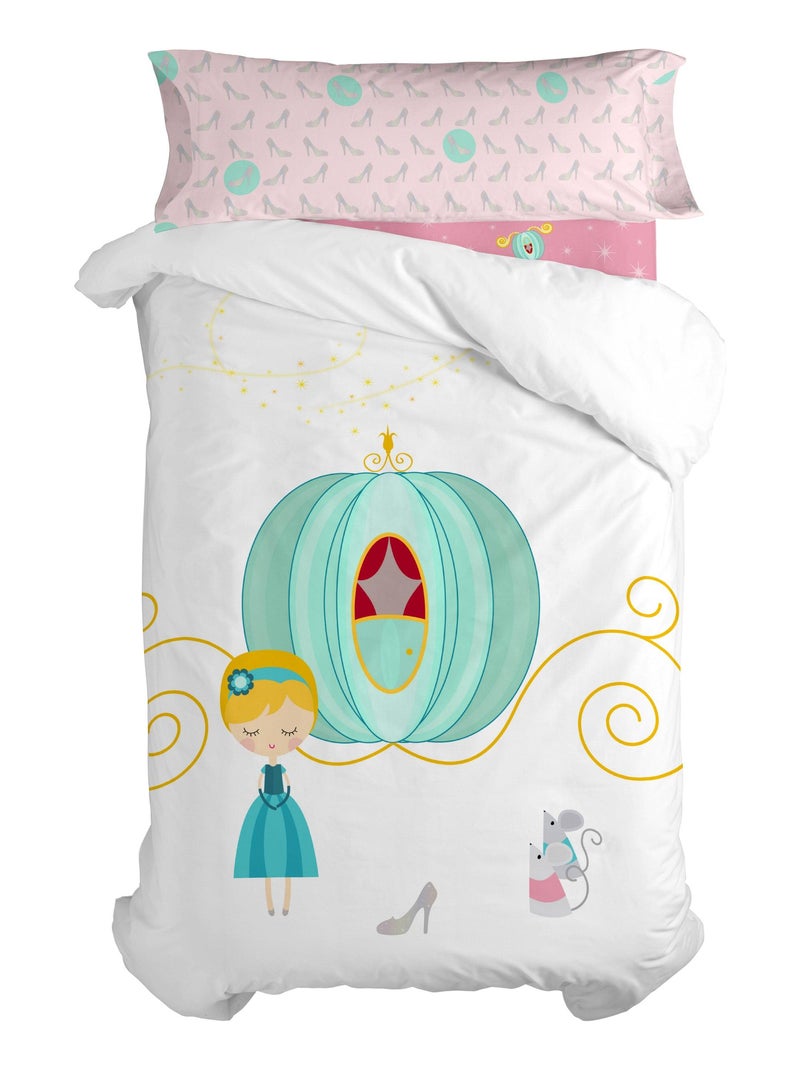 Set copripiumino 2 pezzi Pumpkin "Happyfriday" Bianco - Kiabi