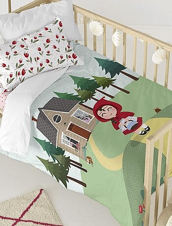 Set copripiumino 2 pezzi Red riding hood "Happyfriday