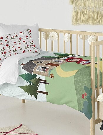 Set copripiumino 2 pezzi Red riding hood "Happyfriday