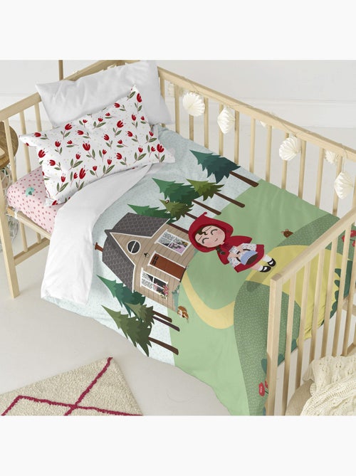 Set copripiumino 2 pezzi Red riding hood "Happyfriday" - Kiabi Set copripiumino 2 pezzi Red riding hood "Happyfriday" - Kiabi