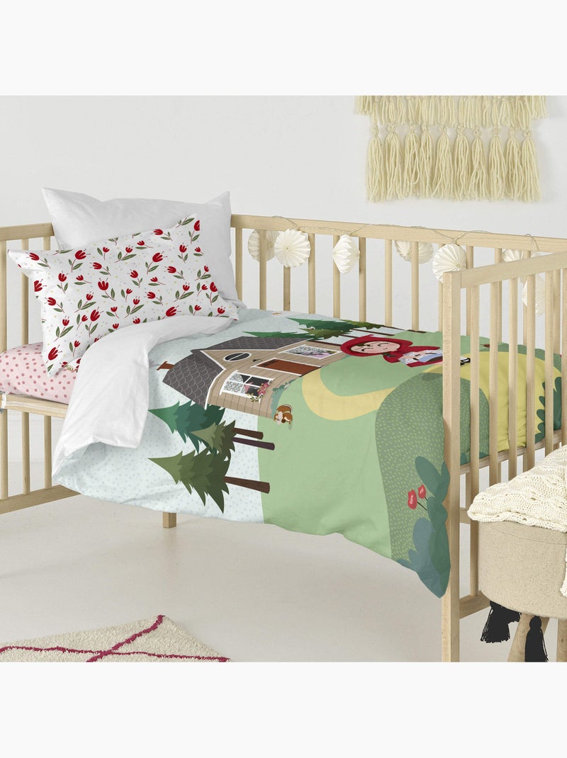 Set copripiumino 2 pezzi Red riding hood "Happyfriday" Multicolore - Kiabi