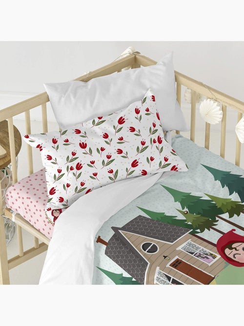 Set copripiumino 2 pezzi Red riding hood "Happyfriday" - Kiabi Set copripiumino 2 pezzi Red riding hood "Happyfriday" - Kiabi