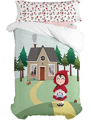 Set copripiumino 2 pezzi Red riding hood "Happyfriday