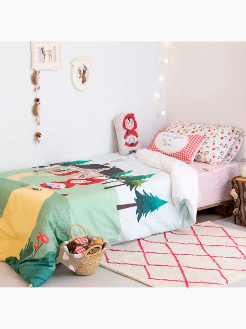 Set copripiumino 2 pezzi Red riding hood "Happyfriday" - Kiabi Set copripiumino 2 pezzi Red riding hood "Happyfriday" - Kiabi