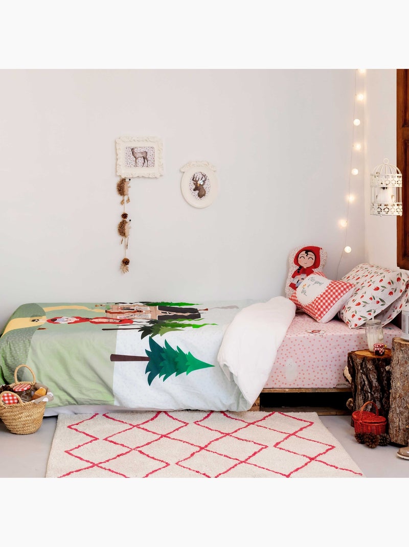 Set copripiumino 2 pezzi Red riding hood "Happyfriday" Multicolore - Kiabi