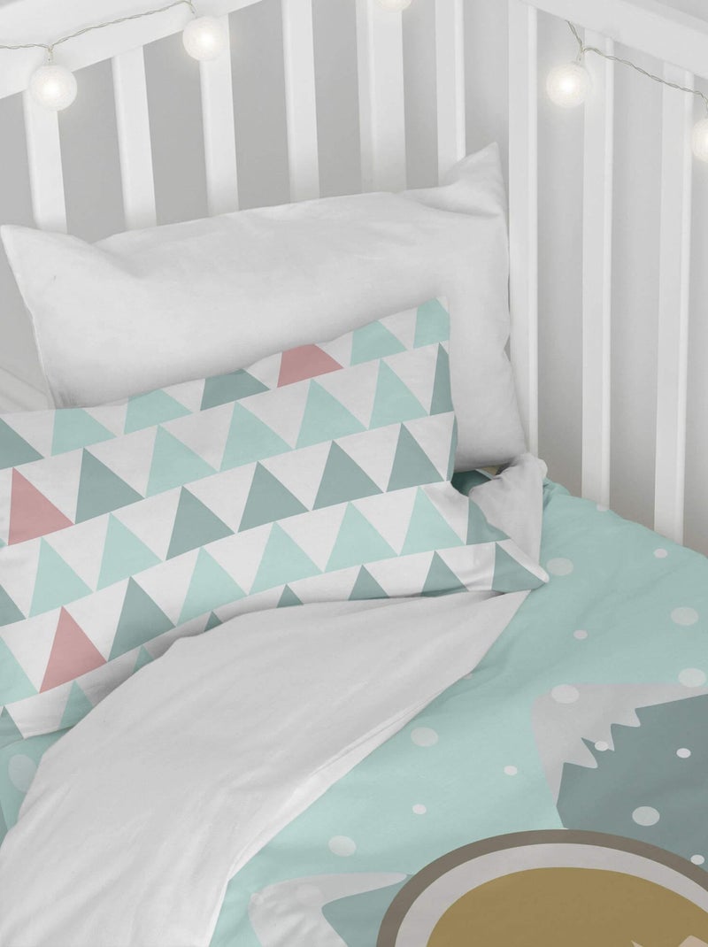 Set copripiumino 2 pezzi Skymo day "Happyfriday" Bianco - Kiabi