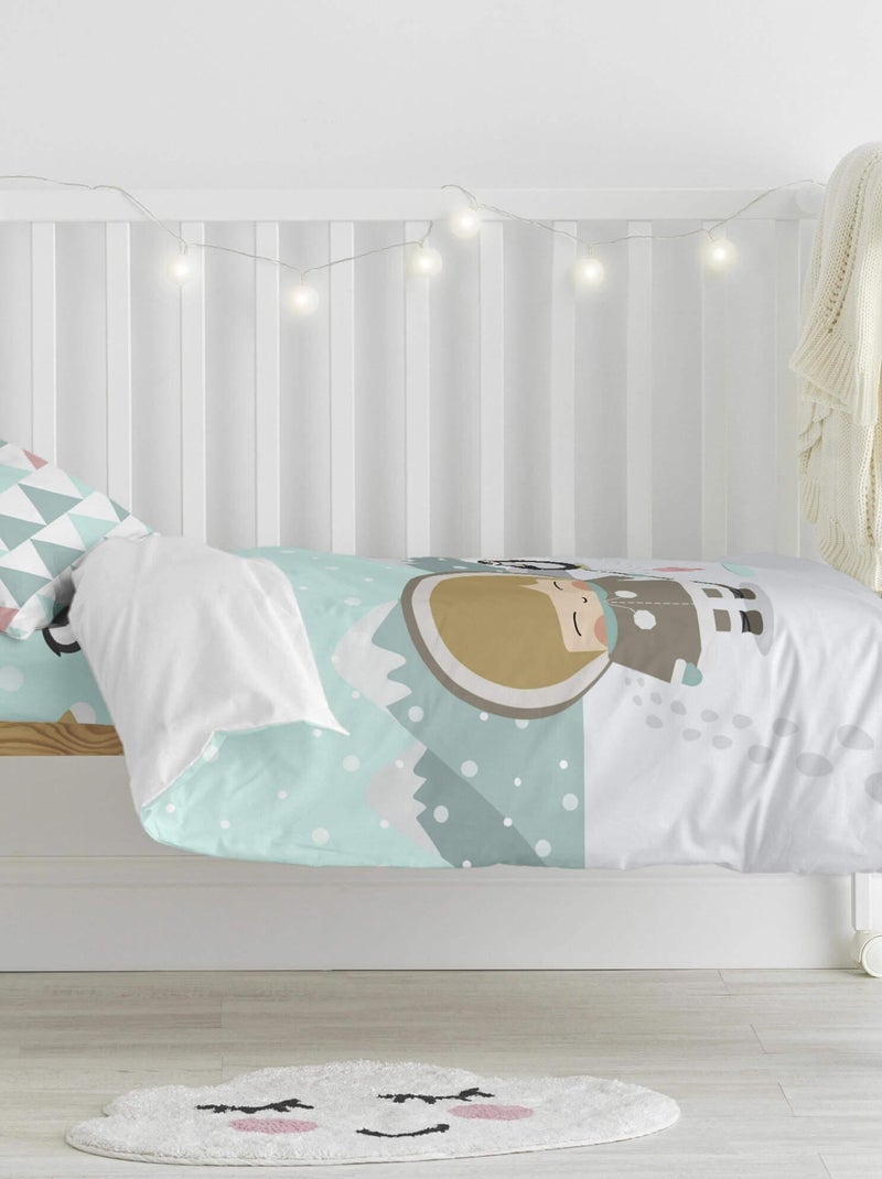 Set copripiumino 2 pezzi Skymo day "Happyfriday" Multicolore - Kiabi
