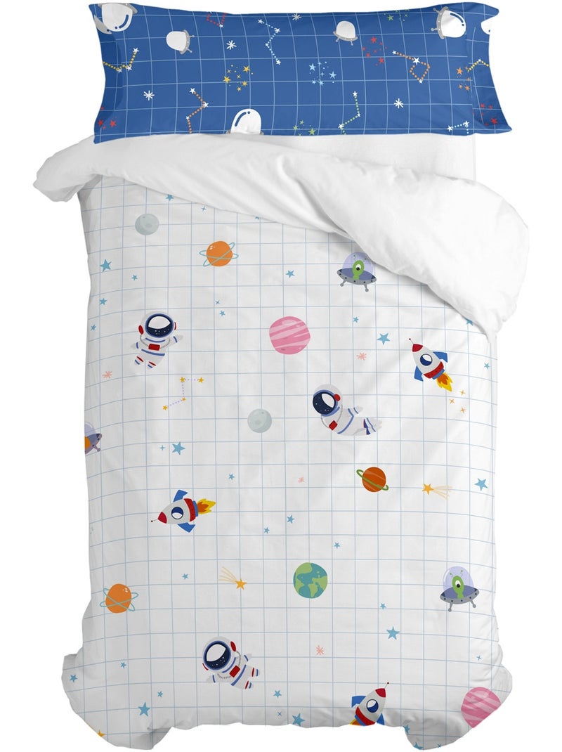 Set copripiumino 2 pezzi Space explorer "Happyfriday" Multicolore - Kiabi