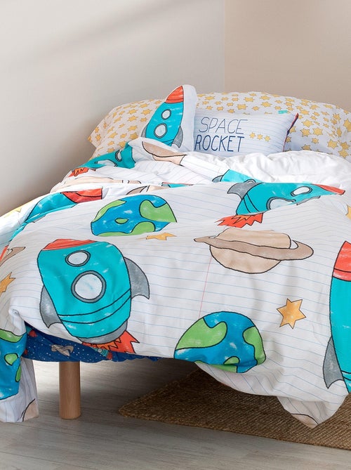 Set copripiumino 2 pezzi Space rocket "Happyfriday" - Kiabi
