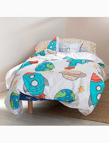Set copripiumino 2 pezzi Space rocket "Happyfriday