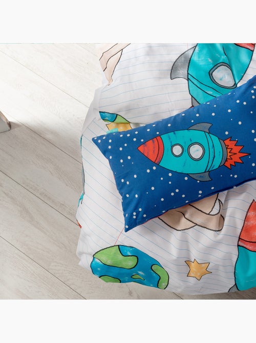 Set copripiumino 2 pezzi Space rocket "Happyfriday" - Kiabi Set copripiumino 2 pezzi Space rocket "Happyfriday" - Kiabi