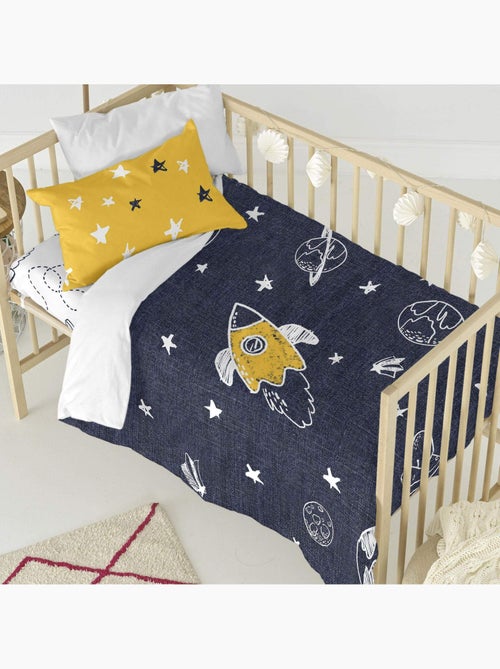 Set copripiumino 2 pezzi Starspace "Happyfriday" - Kiabi