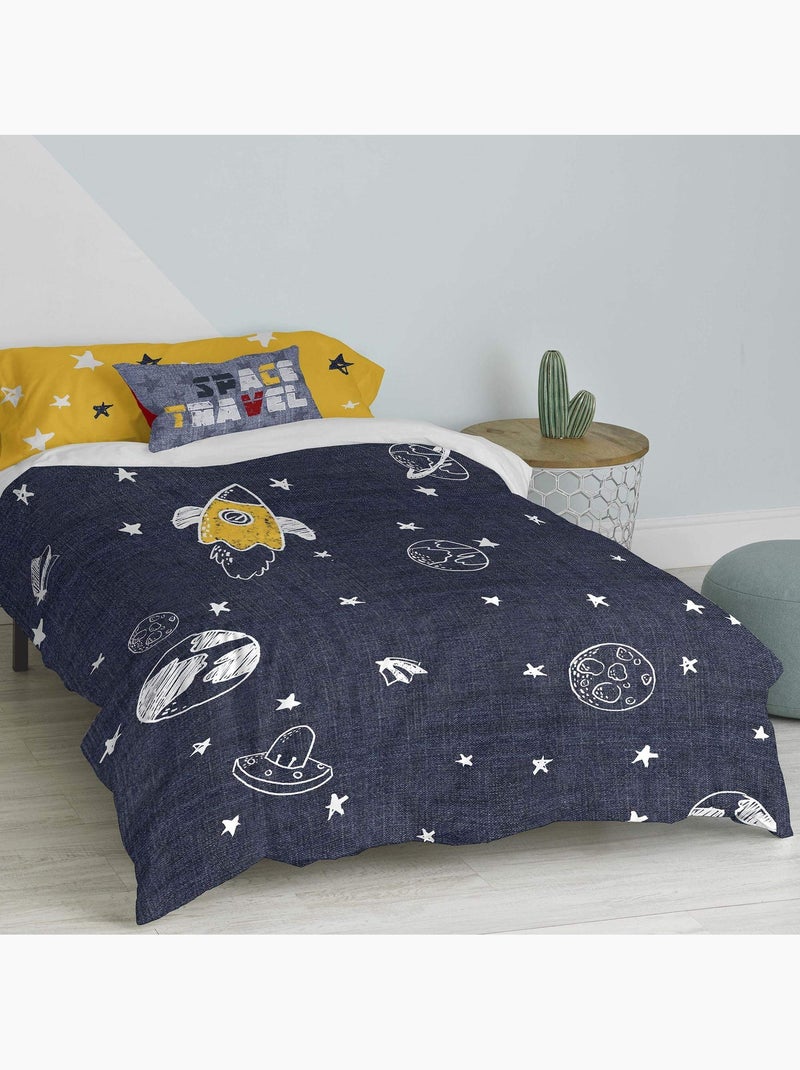 Set copripiumino 2 pezzi Starspace "Happyfriday" Multicolore - Kiabi