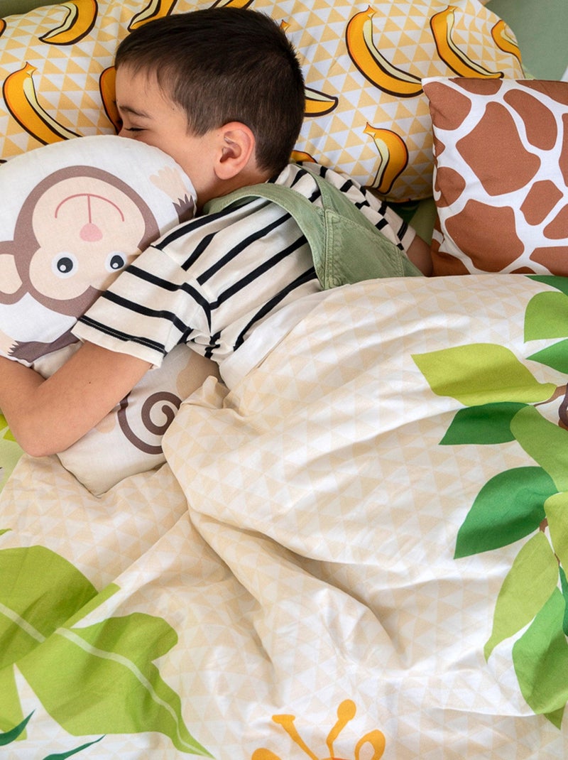 Set copripiumino 2 pezzi Wild "Happyfriday" Bianco - Kiabi