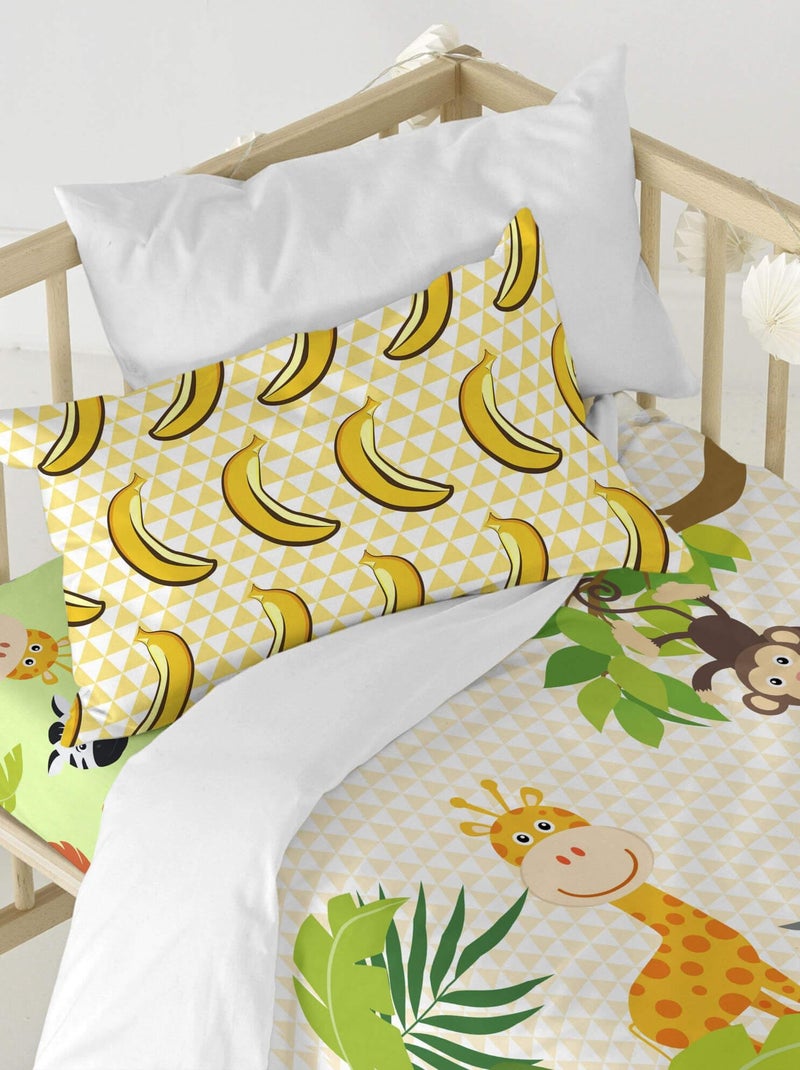 Set copripiumino 2 pezzi Wild "Happyfriday" Giallo - Kiabi